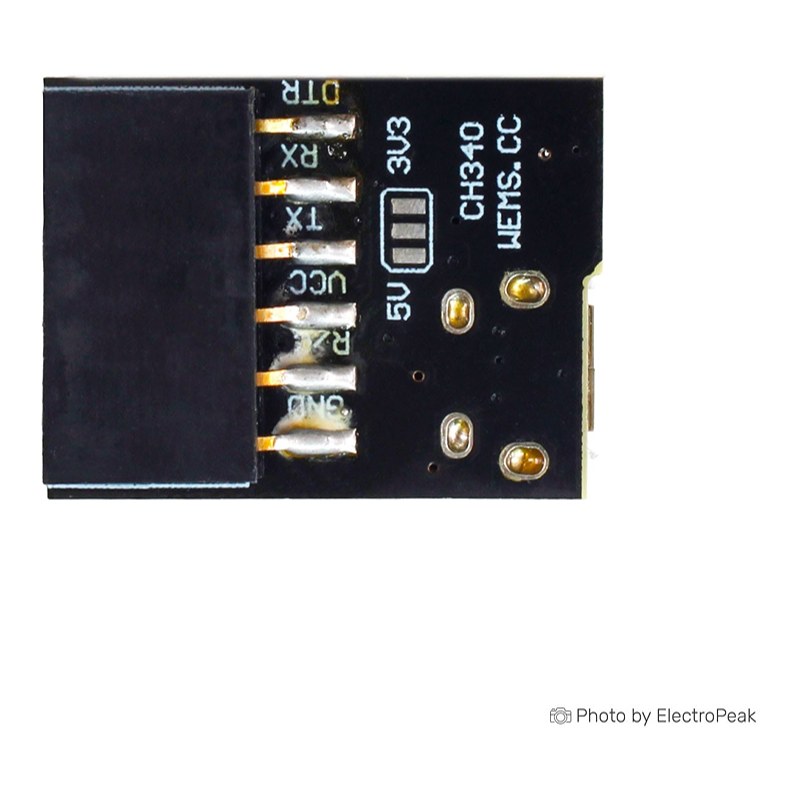WEMOS CH340G USB to TTL module — image 4 of 5