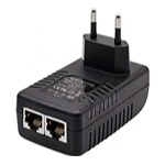 HX-P2410, 24v 24W 10/100Mbps Τροφοδοτικό PoE Injector - Πρίζας