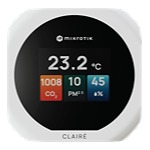 MikroTik IAQM-THC2PV-W, CLAIRÉ Lite Multifunctional air quality sensor, white
