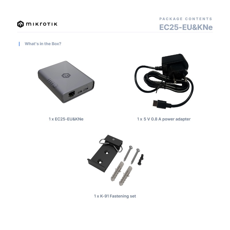 MikroTik EC25-EU&KNe, KNOT Embedded LTE4 — εικόνα 5 από 5