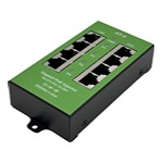 Conexpro POE-PAN4-GBM-AF/AT, 4-Port Gigabit 802.3af/at PoE Injector