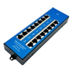 Conexpro POE-PAN8-GBM, passive Gigabit PoE metal panel, 8 ports