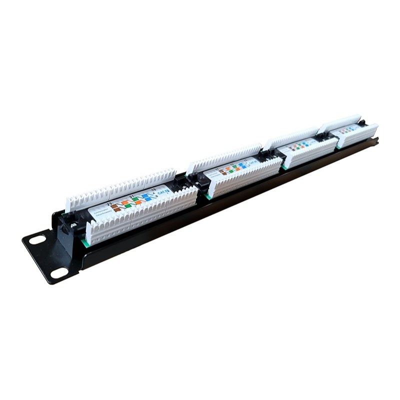 Masterlan PP52-24-MS, Patch panel 19", 24xRJ45, Cat5e, 1U, UTP — εικόνα 2 από 3