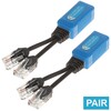 uPOE, RJ45 Ethernet Splitter/Combiner 10/100M - 1 pair