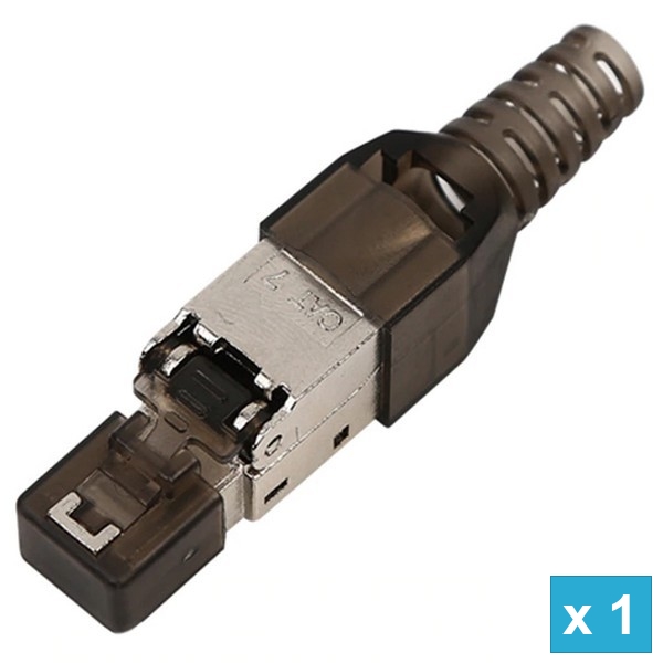 Aerial.net :: EZ-RJ45 - Cat.7, Shielded Connector, Tool Free - 1 pc