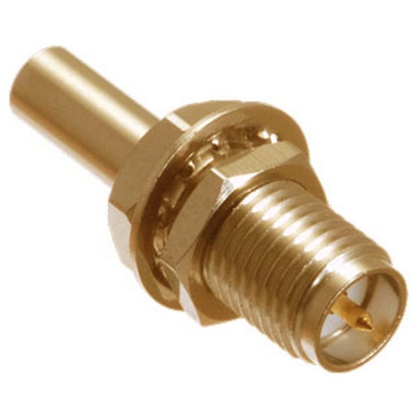  RP-SMA Bulkhead Crimp connector for 100, RG-174 series cable