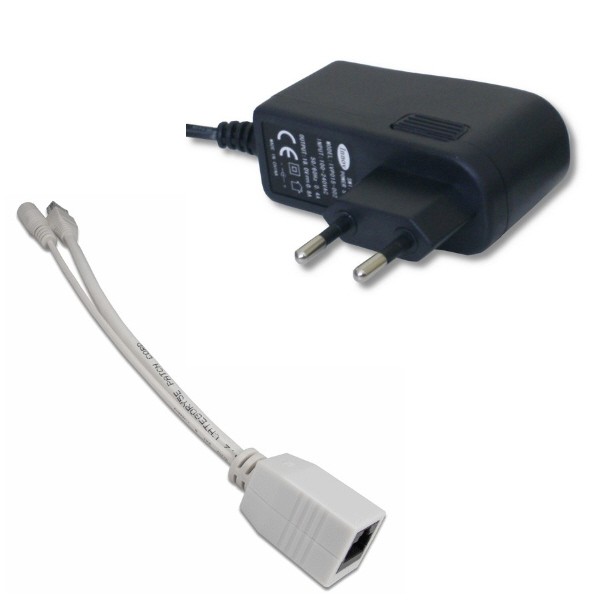 12v-24v Power Supply and PoE Injector Configurable Bundle