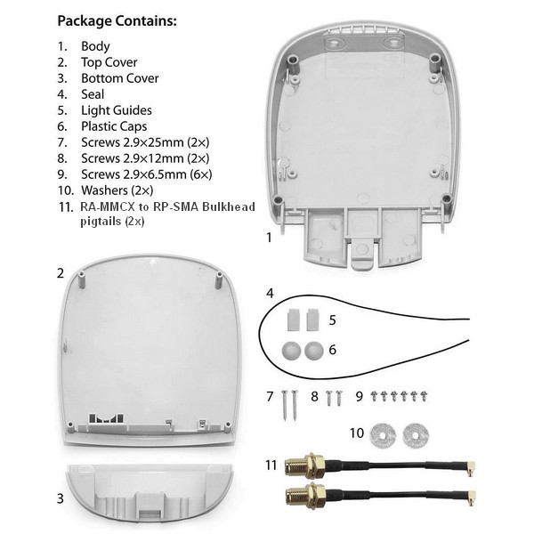 StationBox S with 2xPigtails