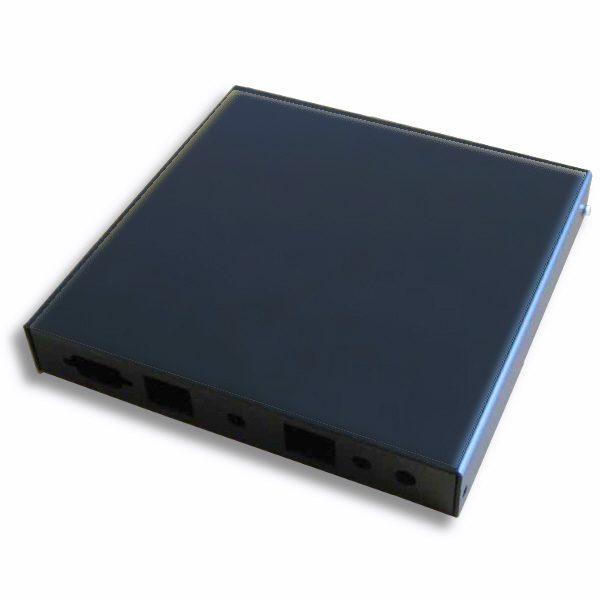 2 x LAN Case Indoor Black for ALIX