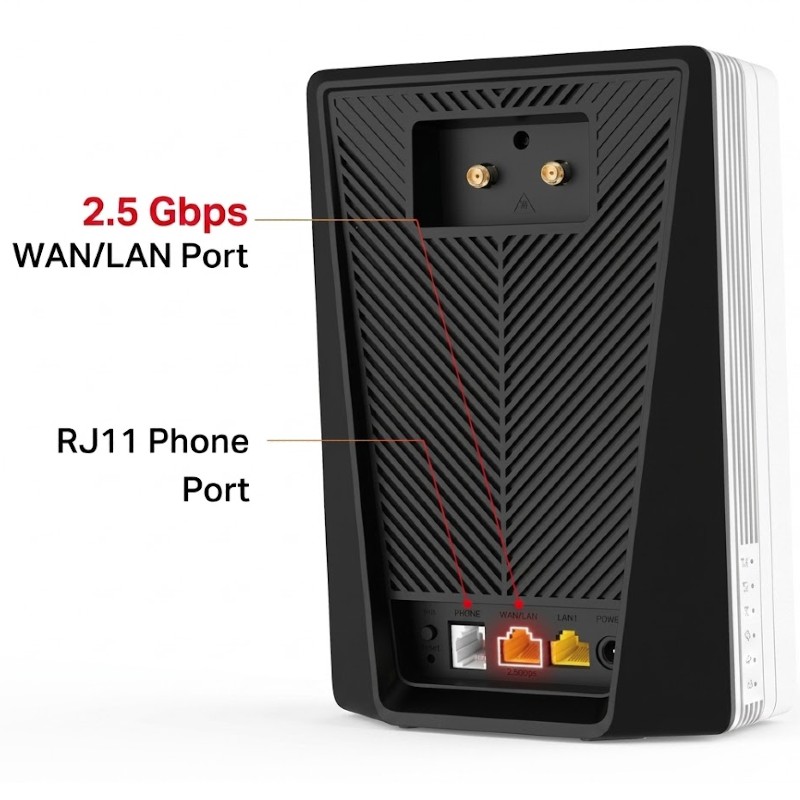 Mercusys MB520-5G, 5G AX3000 Wireless Dual Band Router — image 2 of 5