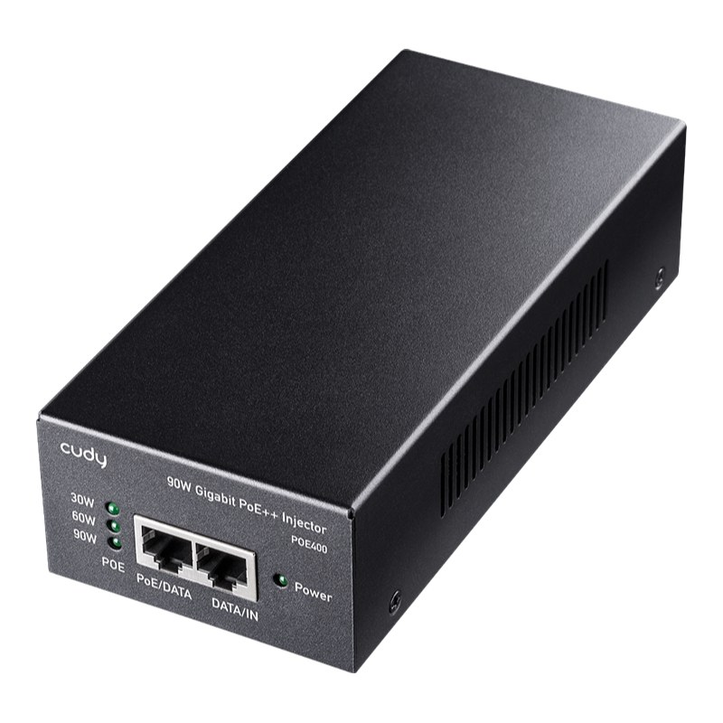 Cudy POE400, 1G PoE injector, 802.3af/at/bt, 90W — image 1 of 5