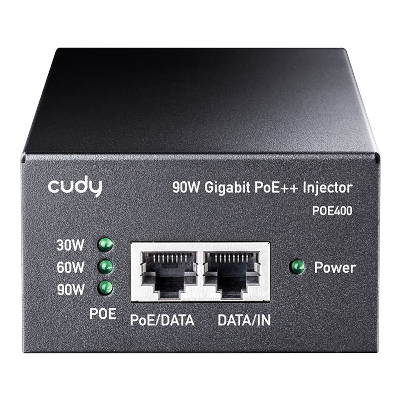 Cudy POE400, 1G PoE injector, 802.3af/at/bt, 90W — image 2 of 5